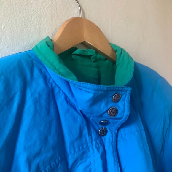 Blue and Green Light Jacket - Vintage / Retro - Picture 3 of 4
